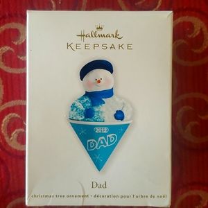 Dad Sno Cone Hallmark Keepsake Ornament
